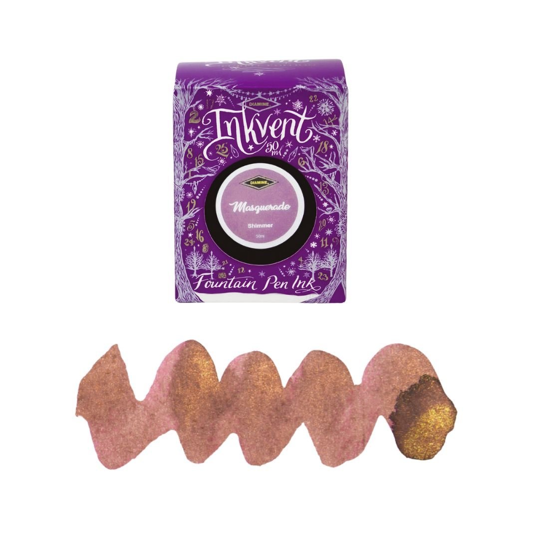 Diamine 50ml Fountain Pen Ink - Purple Inkvent Edition - Masquerade