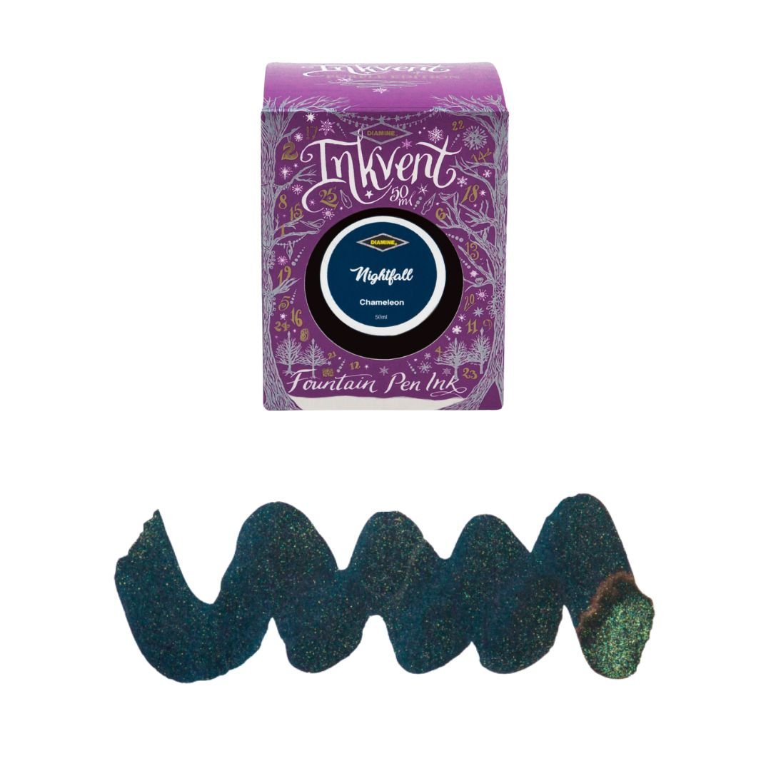Diamine 50ml Fountain Pen Ink - Purple Inkvent Edition - Nightfall