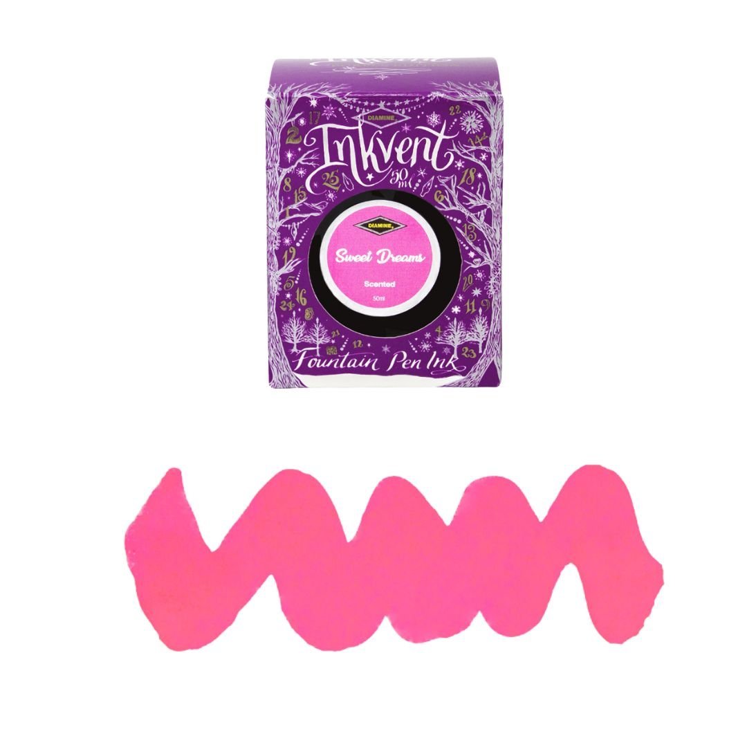 Diamine 50ml Fountain Pen Ink - Purple Inkvent Edition - Sweet Dreams