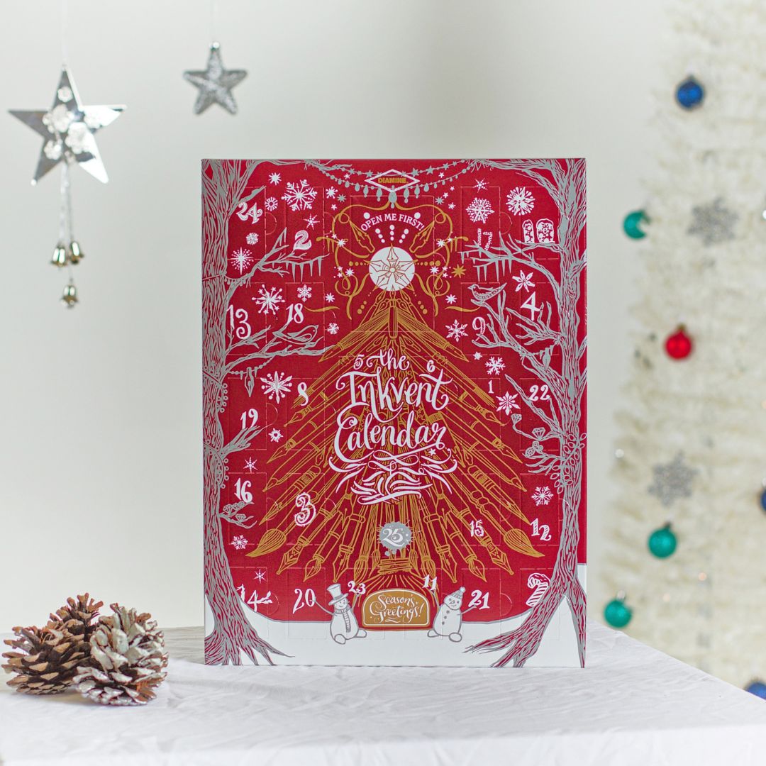 Diamine Inkvent Advent Calendar 2026 Burgundy Edition - Diamine