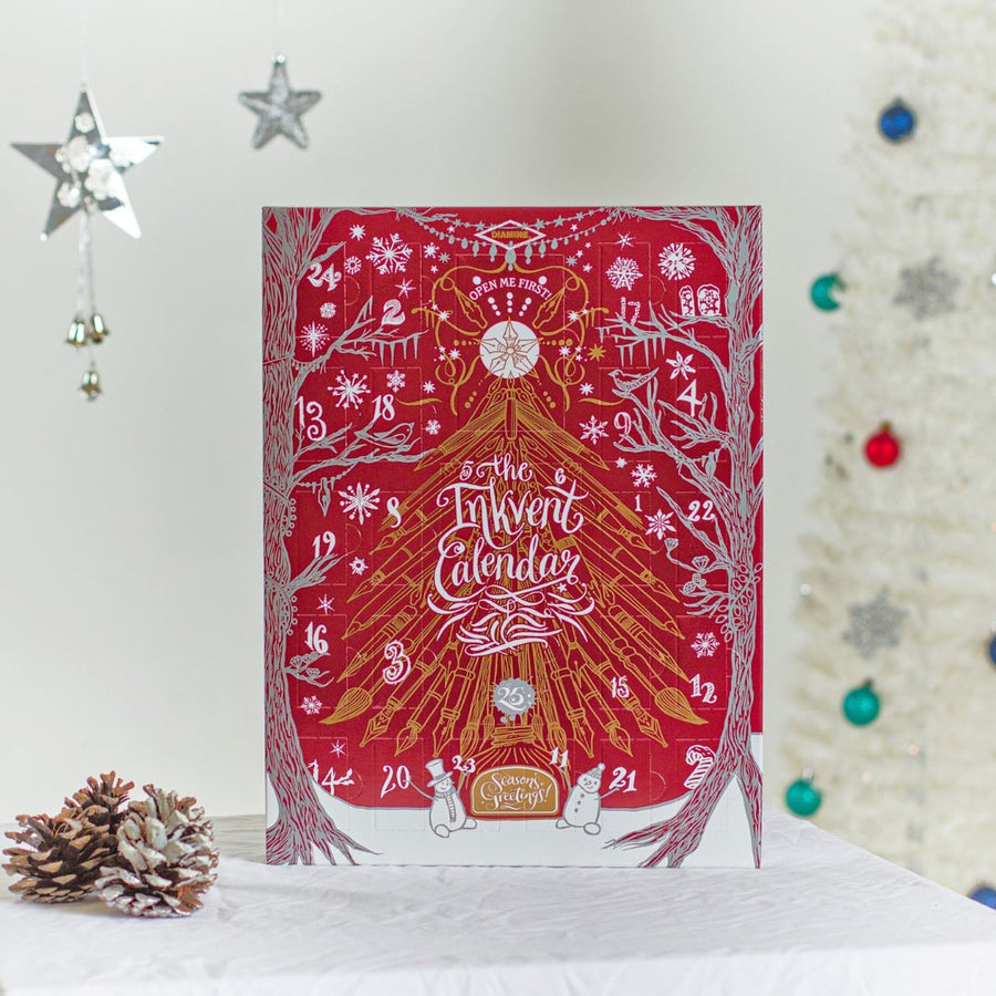 Diamine Inkvent Advent Calendar 2026 Burgundy Edition - Diamine