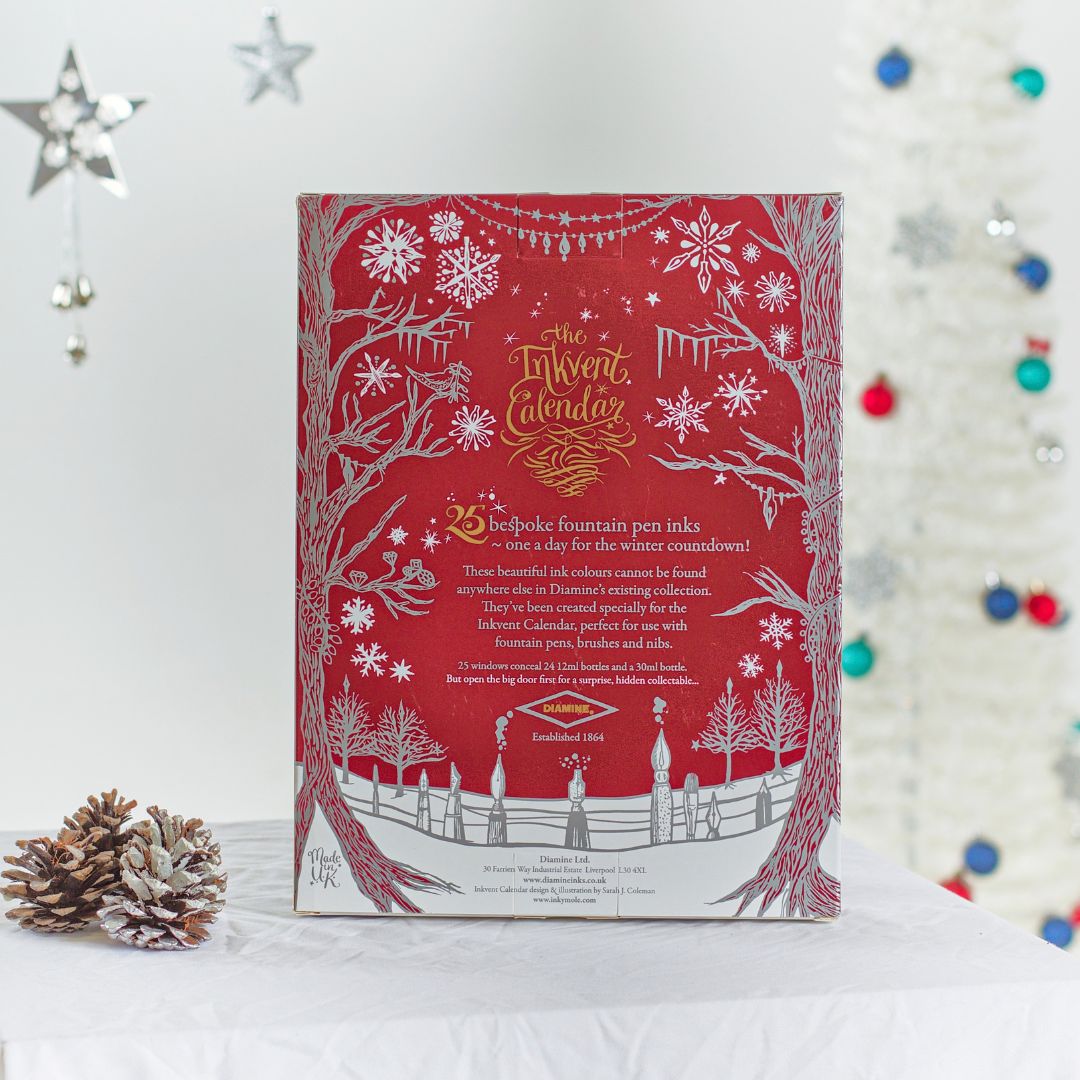 Diamine Inkvent Advent Calendar 2026 Burgundy Edition - Diamine