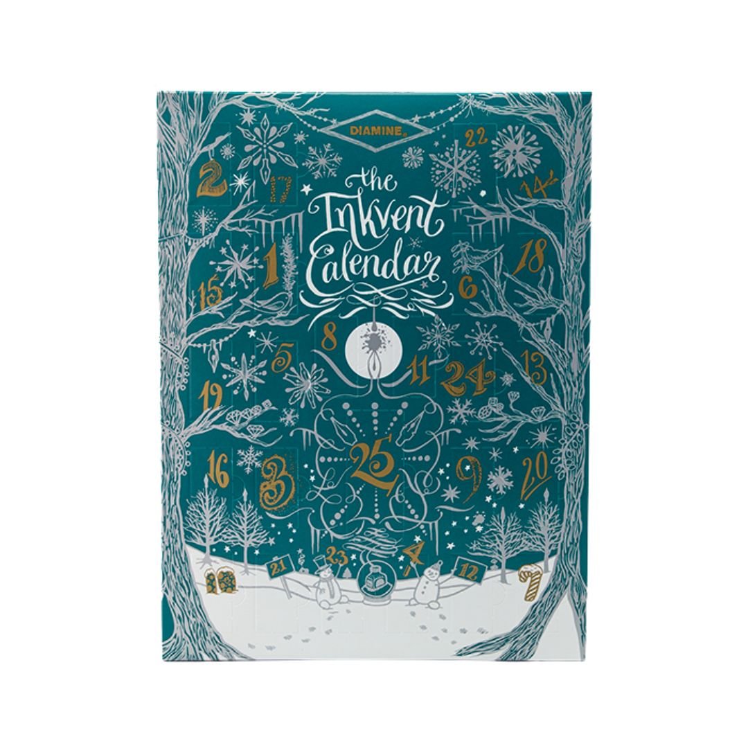 Diamine Teal Inkvent Advent Calendar 2025 - 