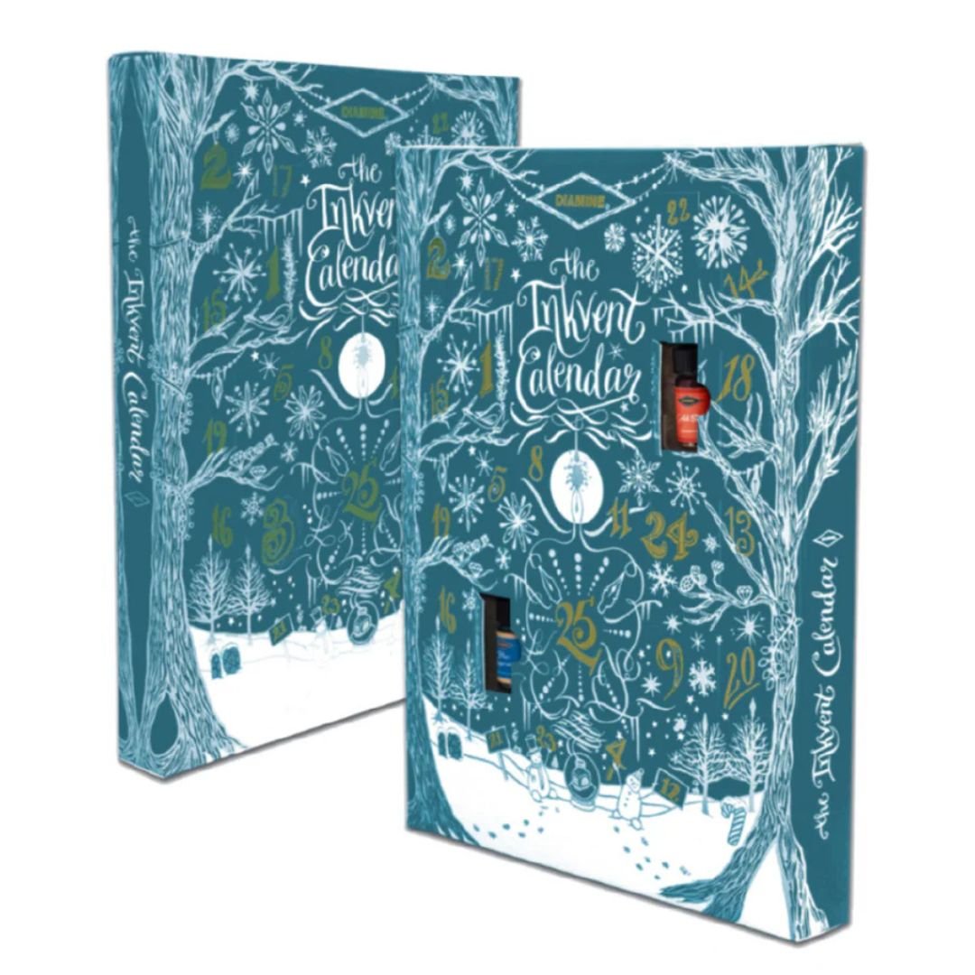 Diamine Teal Inkvent Advent Calendar 2025 - 