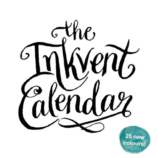 Diamine Teal Inkvent Advent Calendar 2025 - 