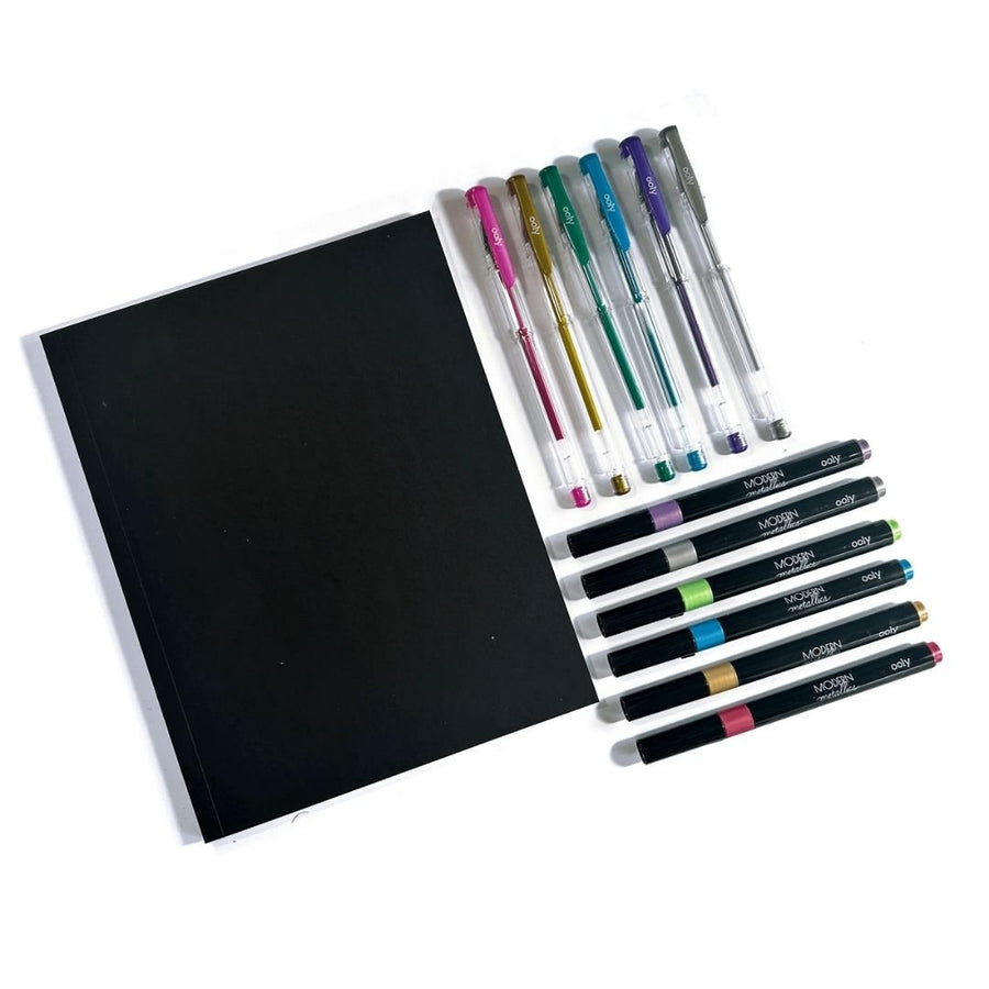 DIY Sketchbook Kit Modern Metallics - Ooly - Ooly