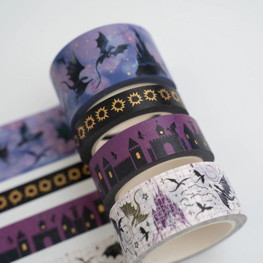Dragon's Spire Washi Tape Set - Archer & Olive