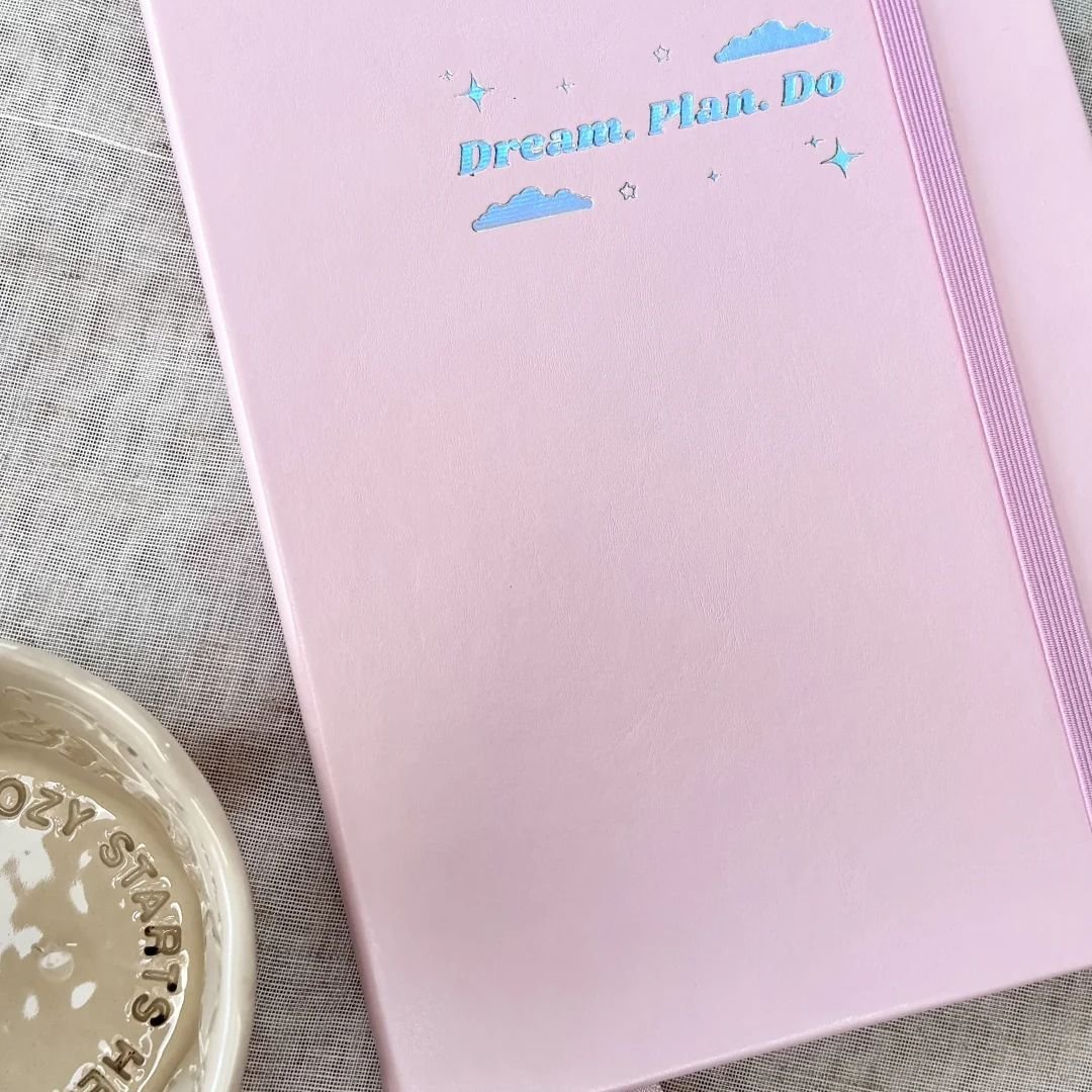 Dream Plan Do 180gsm Dotted Journal - Rebel Jones