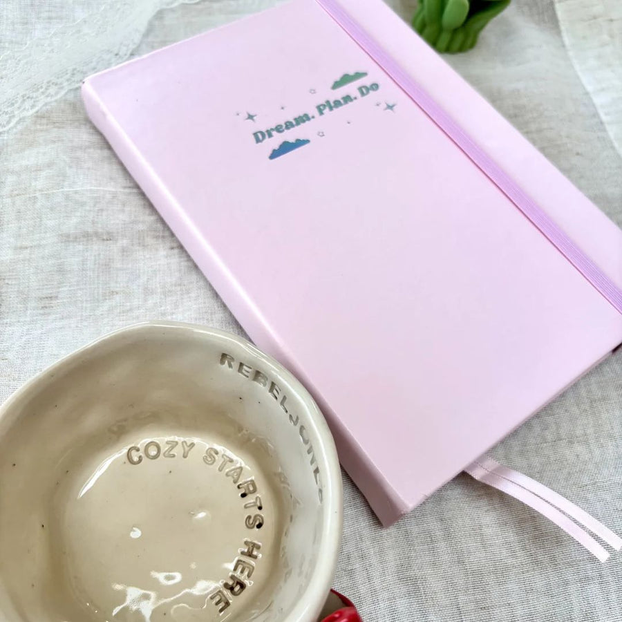 Dream Plan Do 180gsm Dotted Journal - Rebel Jones