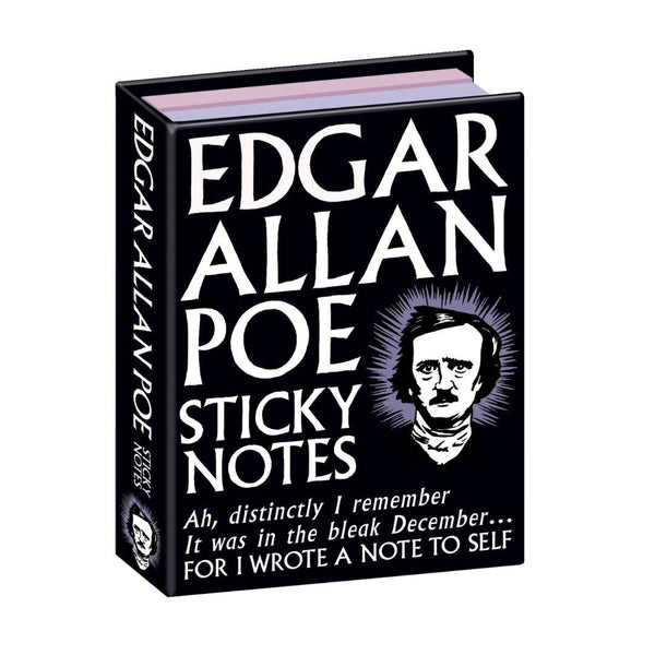 Sticky Notes Set-Sticky Notes-The Unemployed Philosophers Guild-Edgar Allan Poe