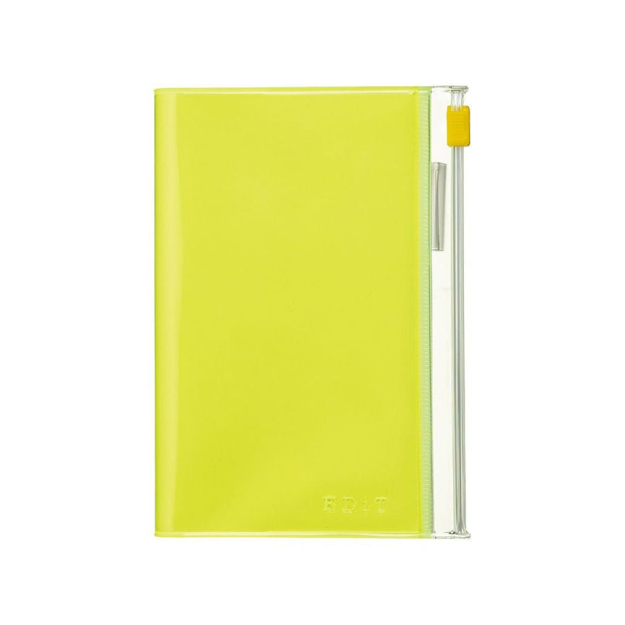 EDiT Grid Notebook B7 Neon Yellow - Mark's Inc. - Under the Rowan Trees