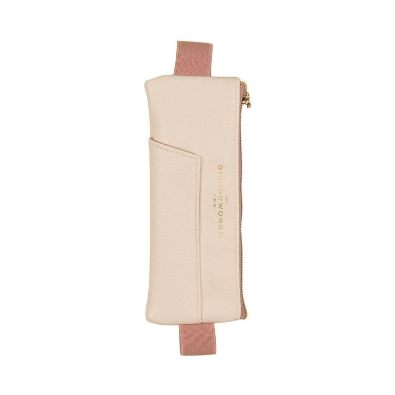 Elasticated Pen Pouch - Notebook Pencil Case-Pencil Cases-Designworks Collective-Cream