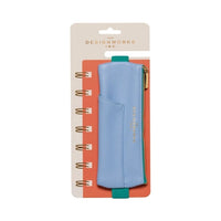 Elasticated Pen Pouch Light Blue & Green - Designworks Collective - Under the Rowan Trees