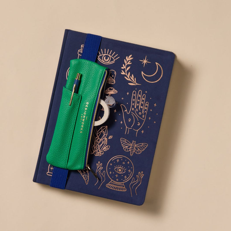 Elasticated Pen Pouch - Notebook Pencil Case-Pencil Cases-Designworks Collective-Cream