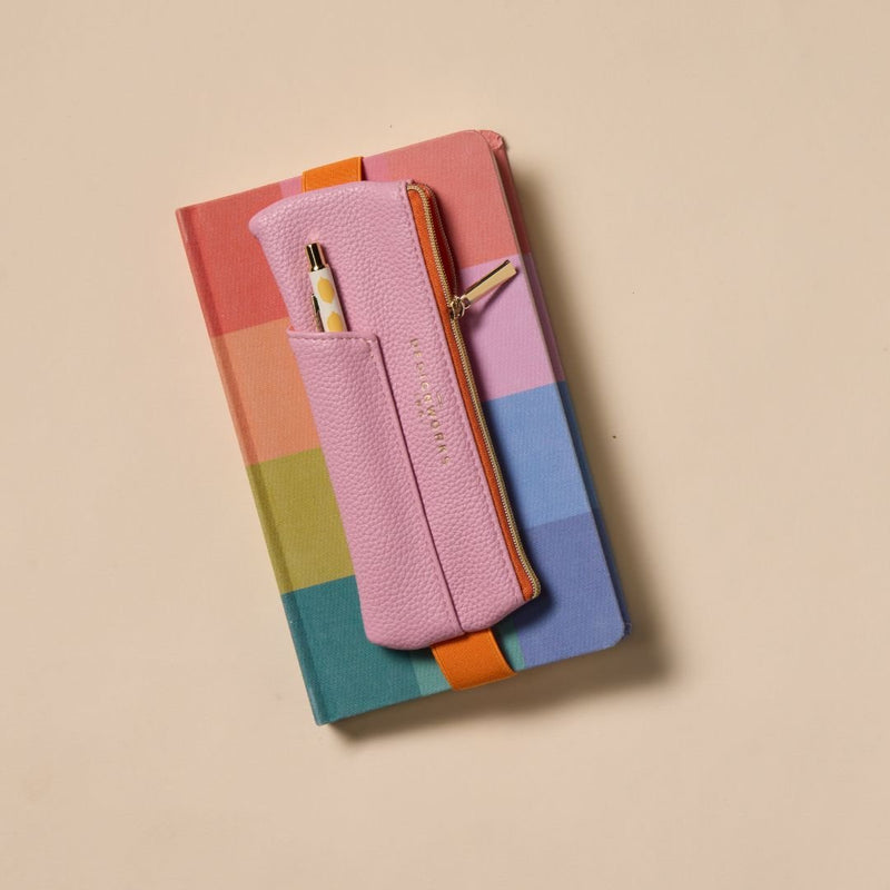 Elasticated Pen Pouch - Notebook Pencil Case-Pencil Cases-Designworks Collective-Cream