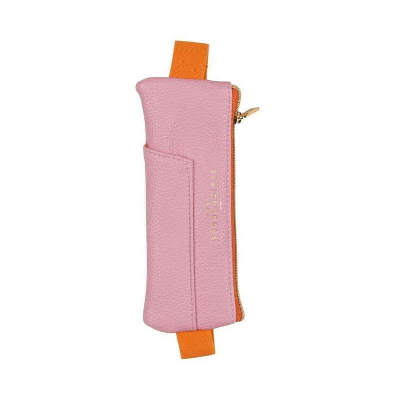 Elasticated Pen Pouch - Notebook Pencil Case-Pencil Cases-Designworks Collective-Pink