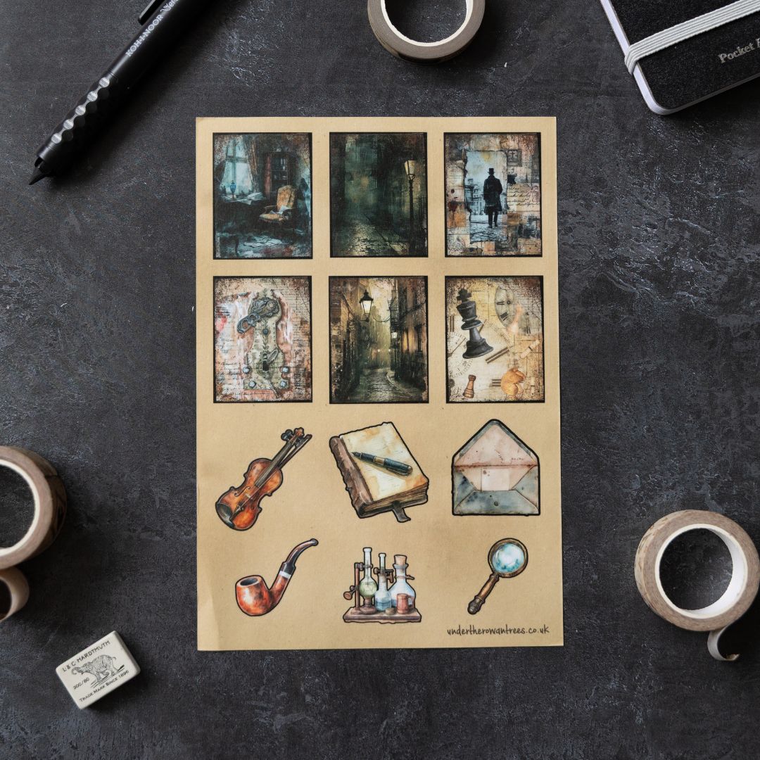 Elementary Sticker Sheets - Images - Under the Rowan Trees