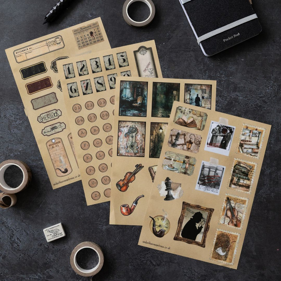 Elementary Sticker Sheets - Images - Under the Rowan Trees