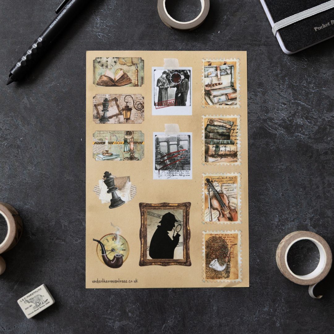 Elementary Sticker Sheets - Stamps - Under the Rowan Trees