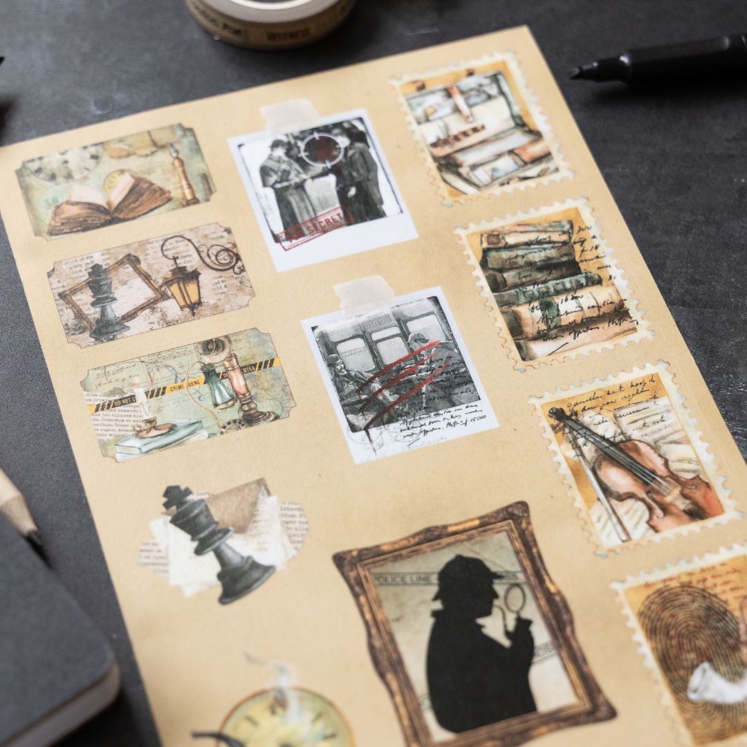 Elementary Sticker Sheets - Stamps - Under the Rowan Trees