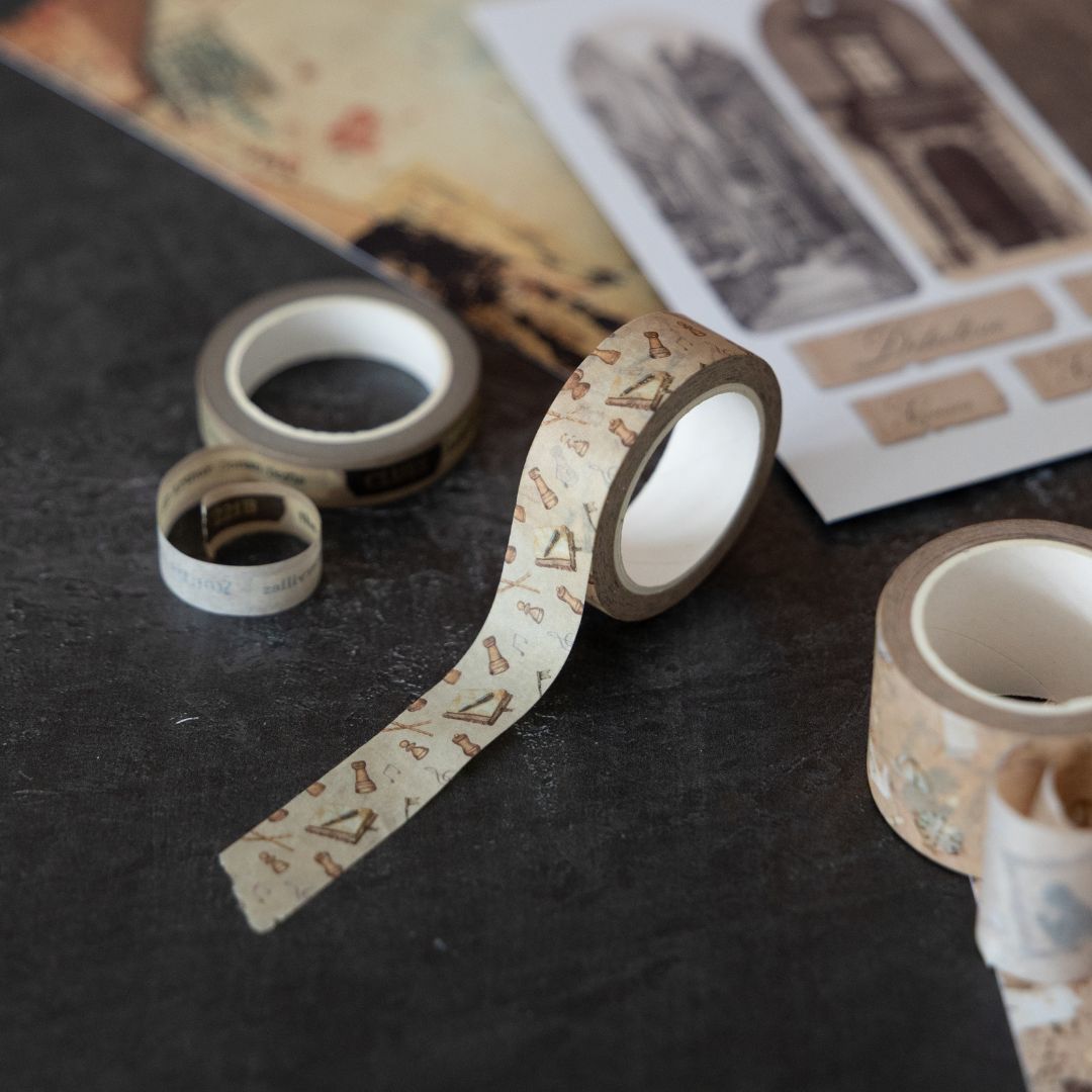 Elementary Washi Tapes - 15mm - Under the Rowan Trees