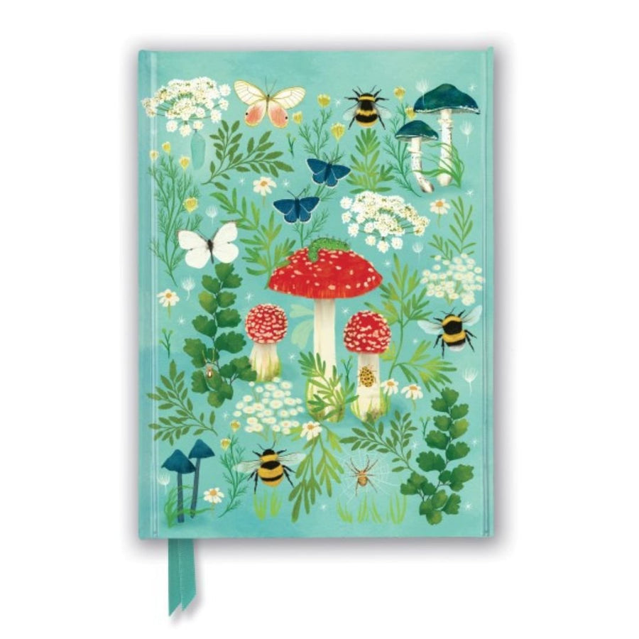 Enchanted Mushroom Garden A5 Lined Journal - Katherine Quinn - Flame Tree