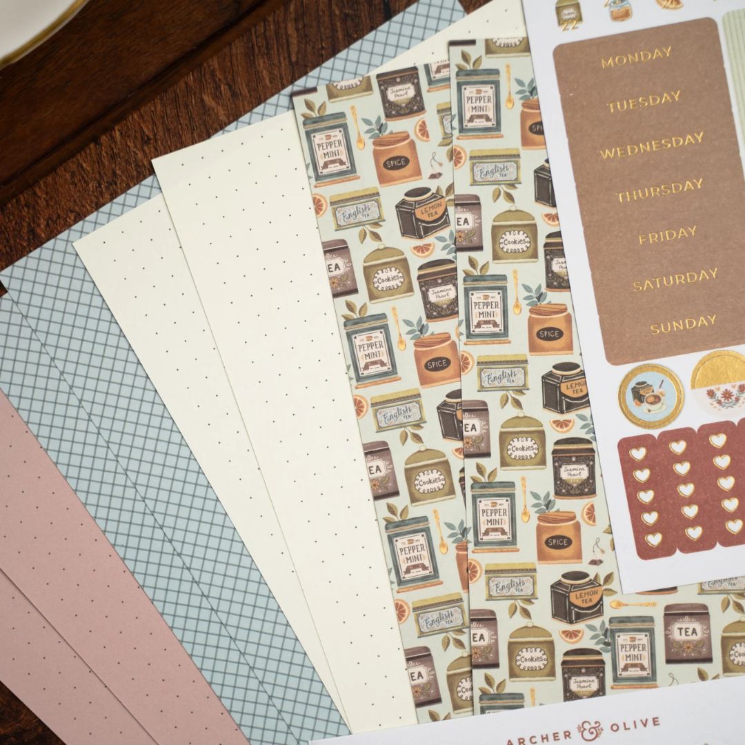 Endless Possibili - teas Monthly Planner Kit Archer & Olive - Archer & Olive