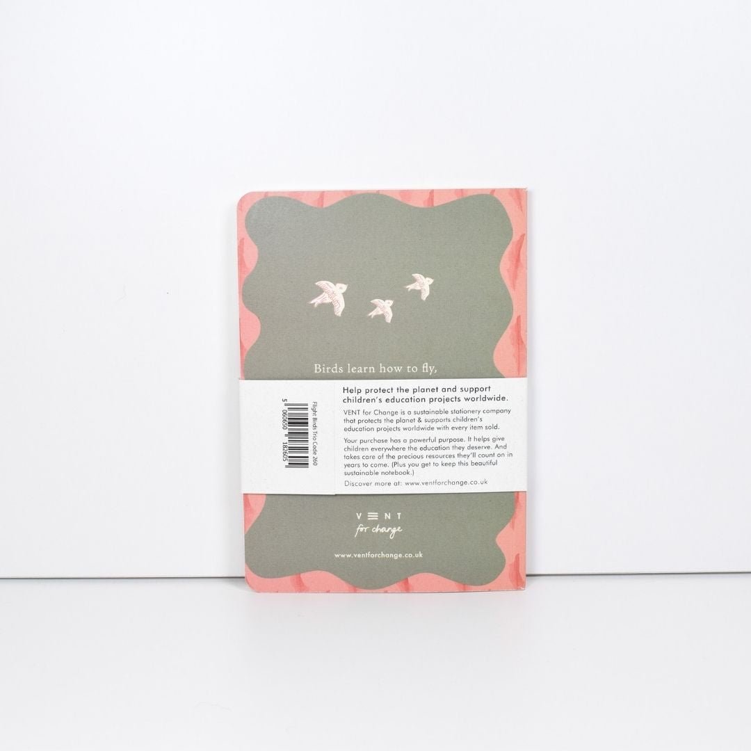 Enviro Notes A5 Lined Notebook - Maize - Vent for Change