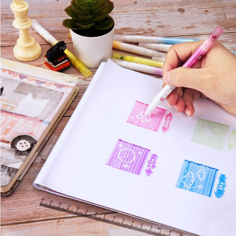 Erasable Highlighters - Writech-Doodling