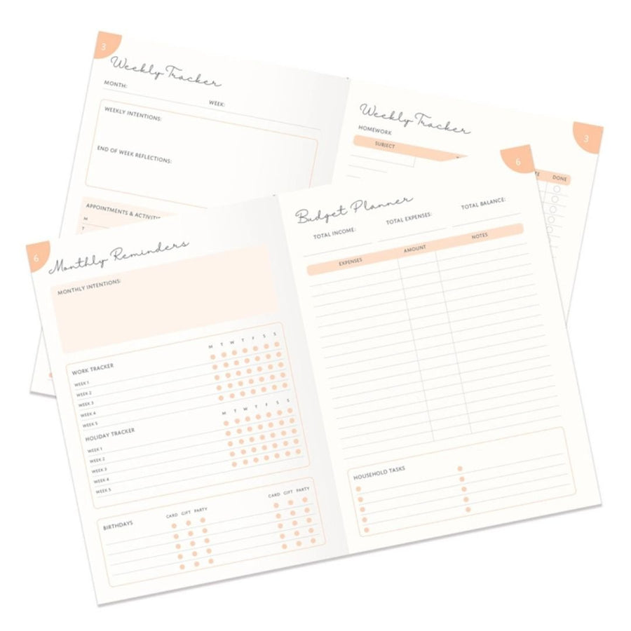 Family Moments Guided Organiser Planner - Portico Designs