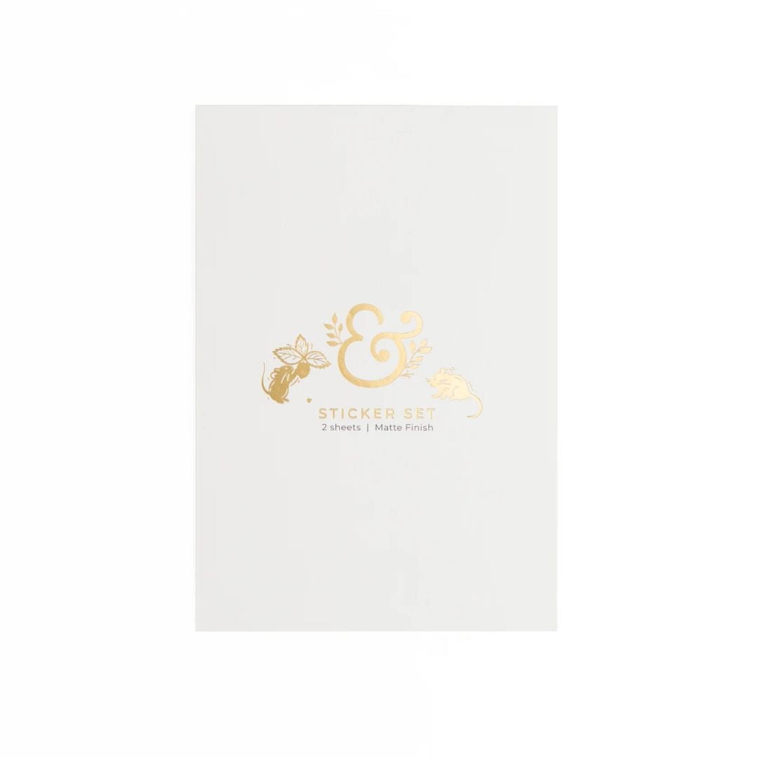 Field Mouse Sticker Set - Archer & Olive