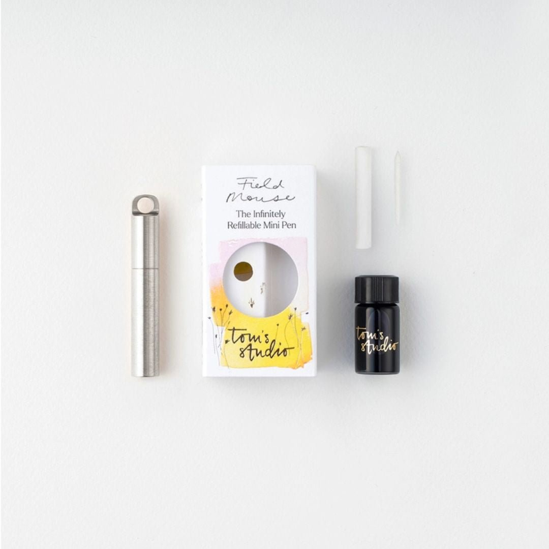 Field Mouse Tiny Refillable Pen - Tom's Studio - Stainless Steel - Tom's Studio