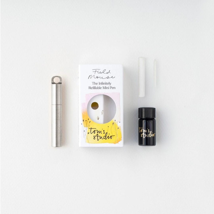 Field Mouse Tiny Refillable Pen - Tom's Studio - Stainless Steel - Tom's Studio