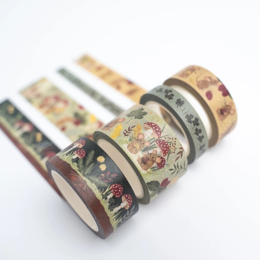 Field Mouse Washi Tape Set - Archer & Olive