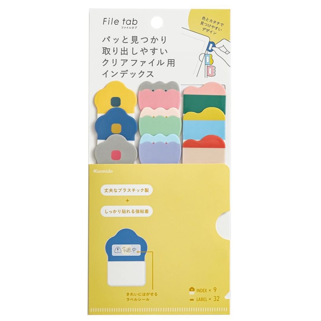 File Tabs - Kanmido - Flower Wave - Kanmido