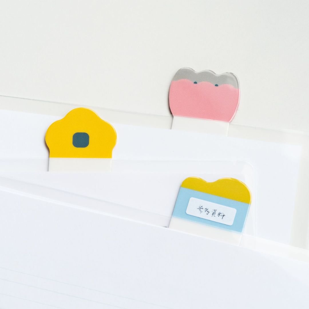 Rowan Tab File Tabs - Kanmido Japanese Stationery