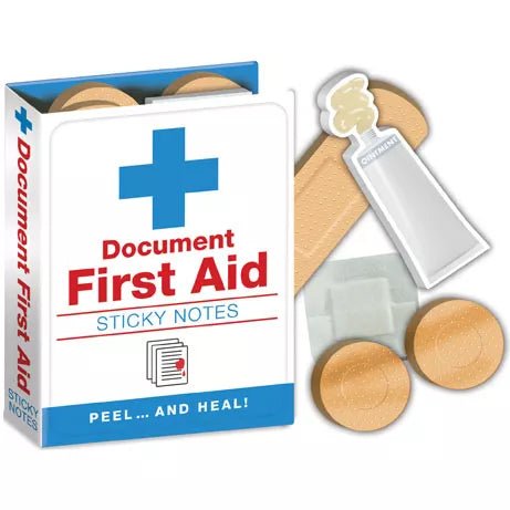 Sticky Notes Set-Sticky Notes-The Unemployed Philosophers Guild-First Aid