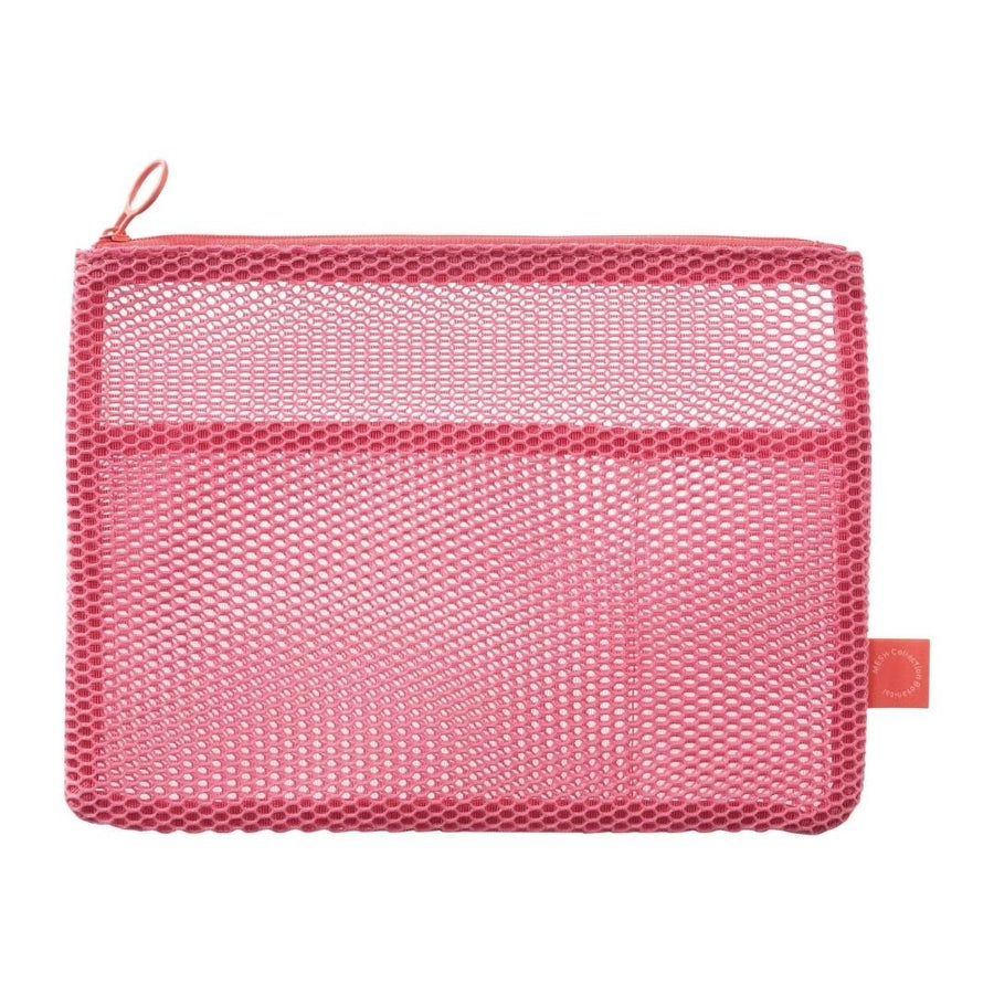 Flat A5 Mesh Pouch - Flamingo Pink - Mark's Inc.