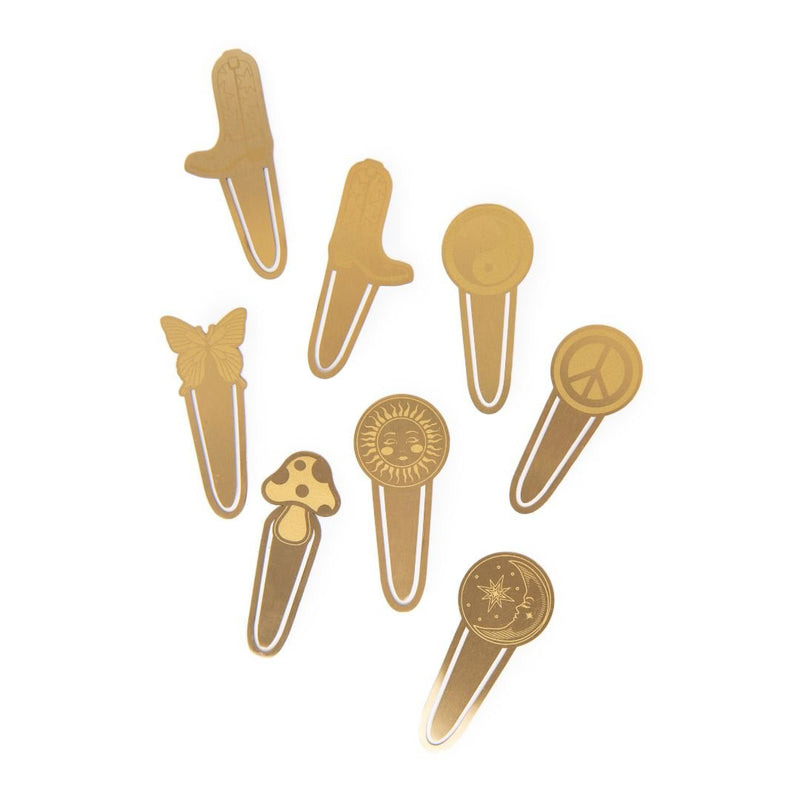 Brass Page Markers-Bookmarks-Designworks Collective-Fleurs