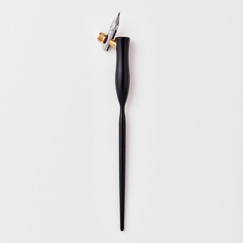 Flourish Oblique Calligraphy Dip Pen-Pens-Tom's Studio-Black