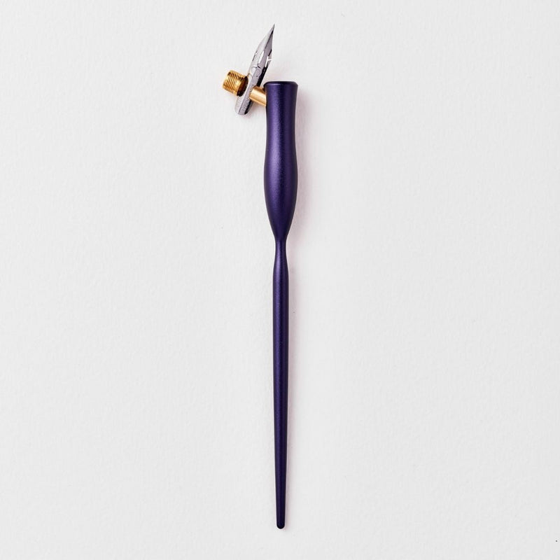 Flourish Oblique Calligraphy Dip Pen-Pens-Tom's Studio-Black