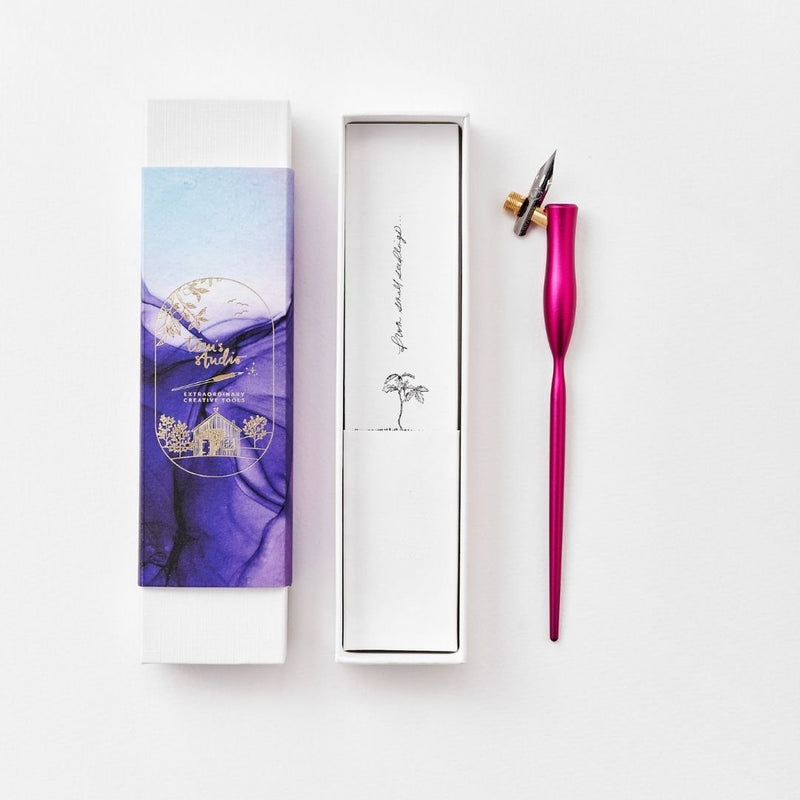 Flourish Oblique Calligraphy Dip Pen-Pens-Tom's Studio-Mulberry