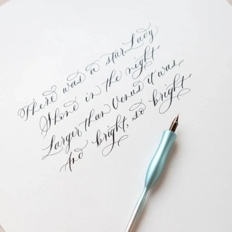 Flourish Straight Calligraphy Dip Pen-Pens-Tom's Studio-Black