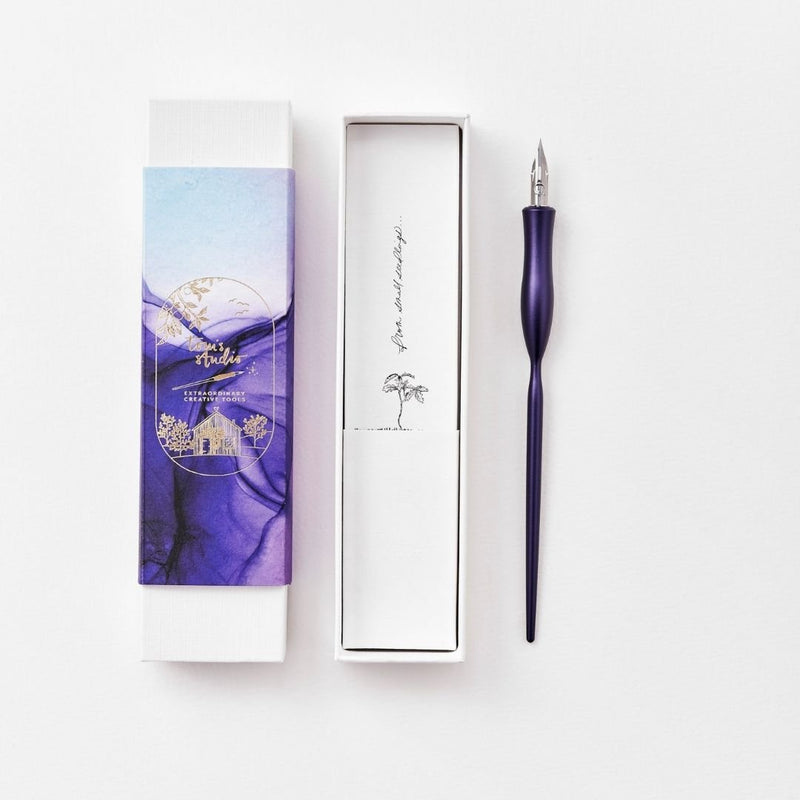 Flourish Straight Calligraphy Dip Pen-Pens-Tom's Studio-Iris