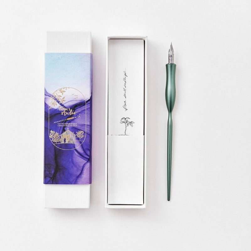 Flourish Straight Calligraphy Dip Pen-Pens-Tom's Studio-Sage
