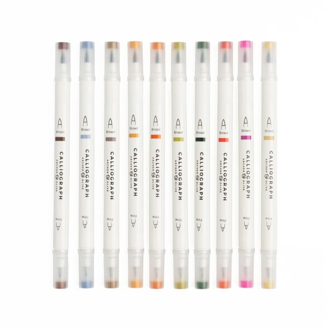 Forest Findings Calliograph Pens - Archer & Olive