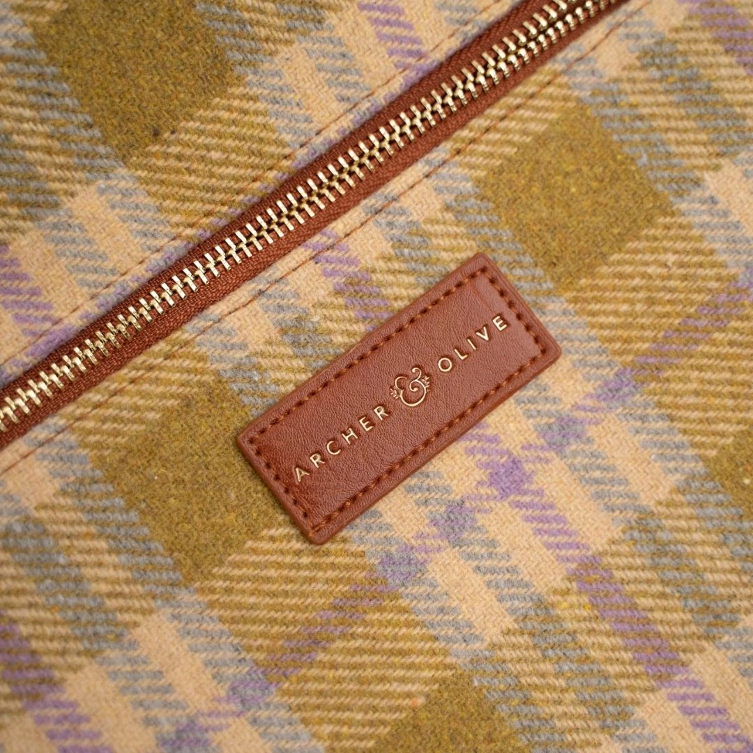 Forest Findings Plaid Backpack - Archer & Olive
