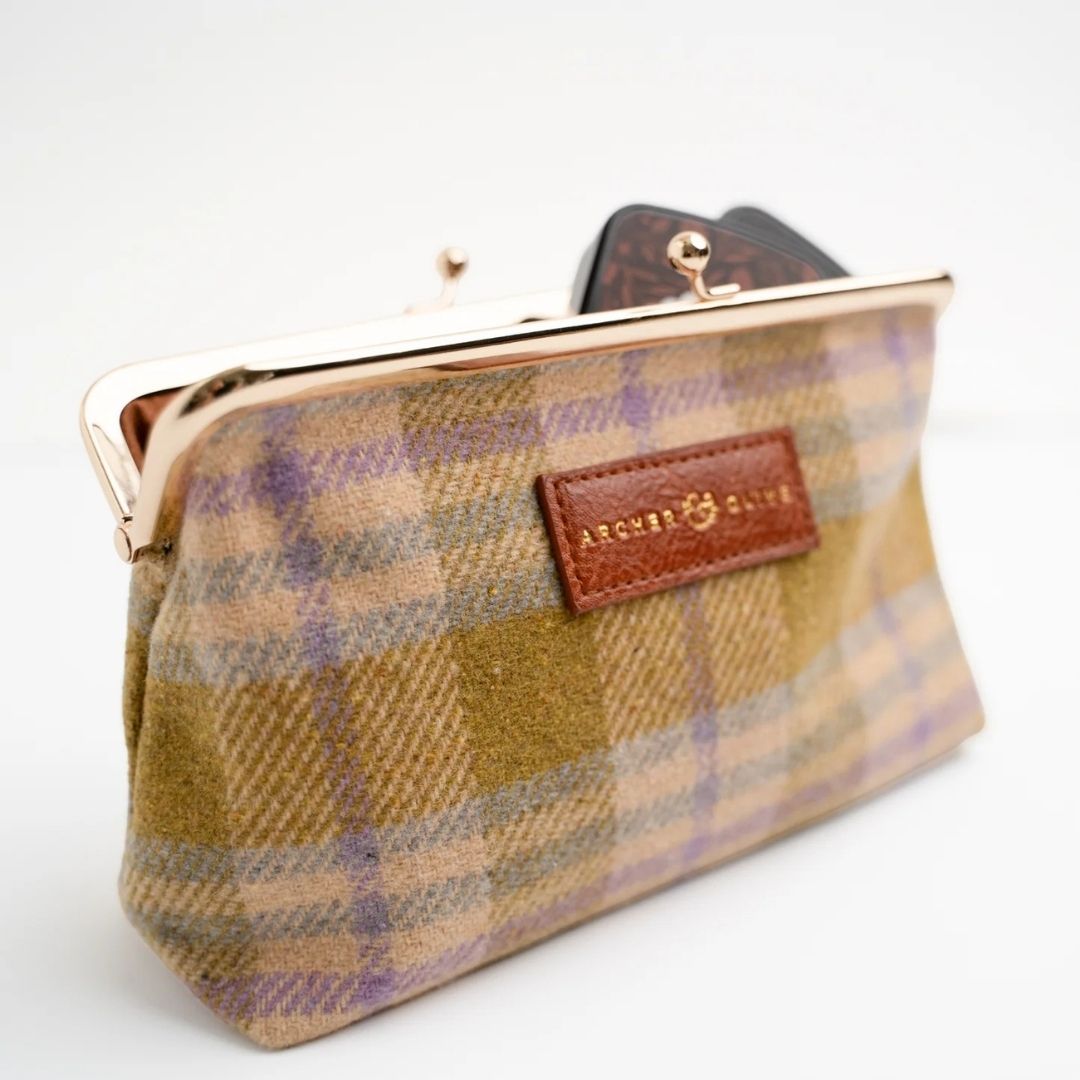 Forest Findings Plaid Kiss - Lock Pouch - Archer & Olive