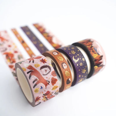 Forest Foxes Washi Tape Set - Archer & Olive