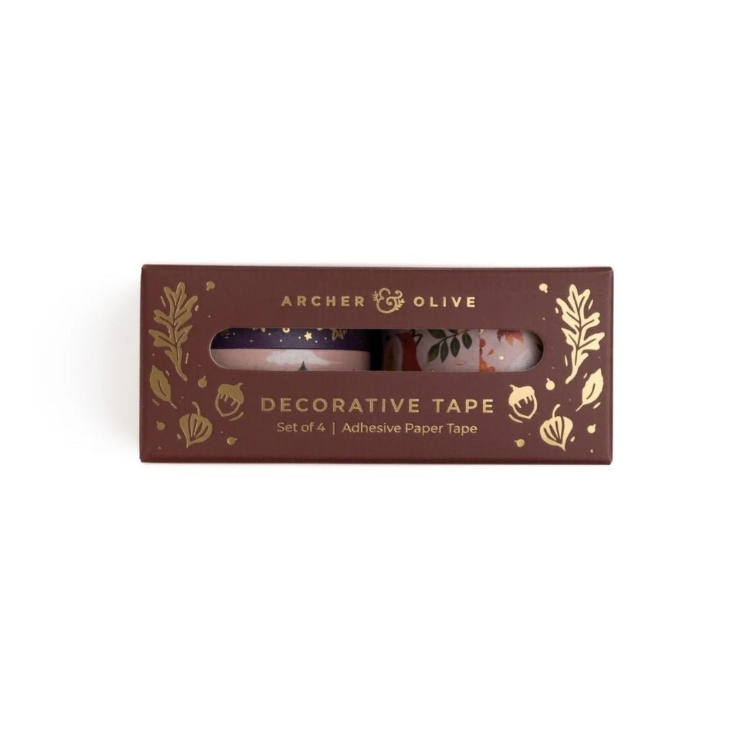 Forest Foxes Washi Tape Set - Archer & Olive